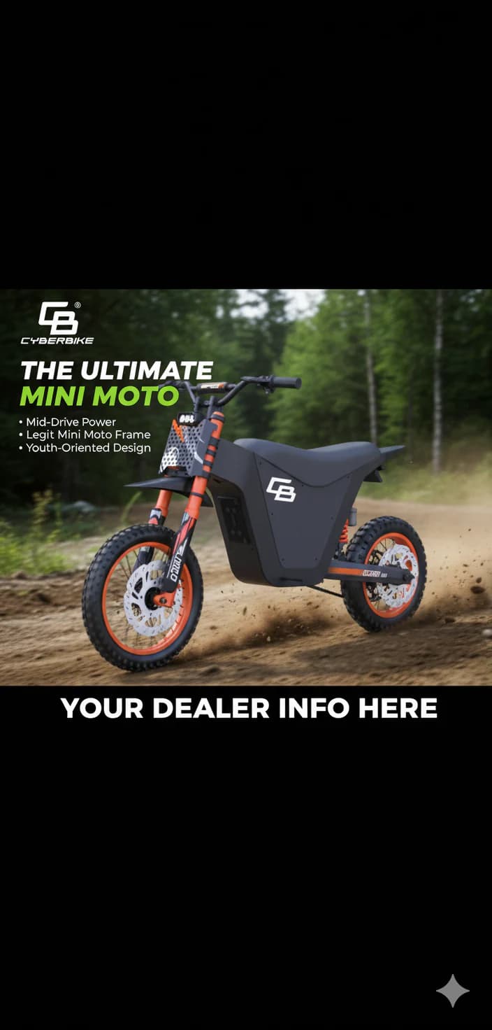 Cyberbike Scamp, the most fun a kid can have! thumbnail 4