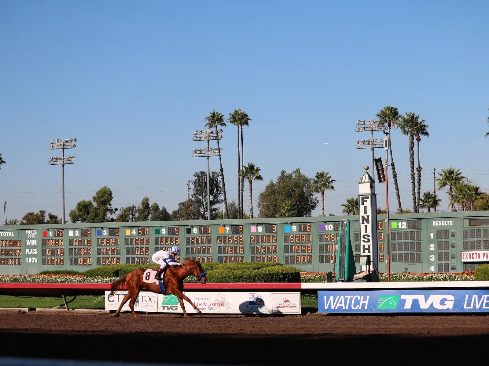 Los Alamitos Race Course in Cypress