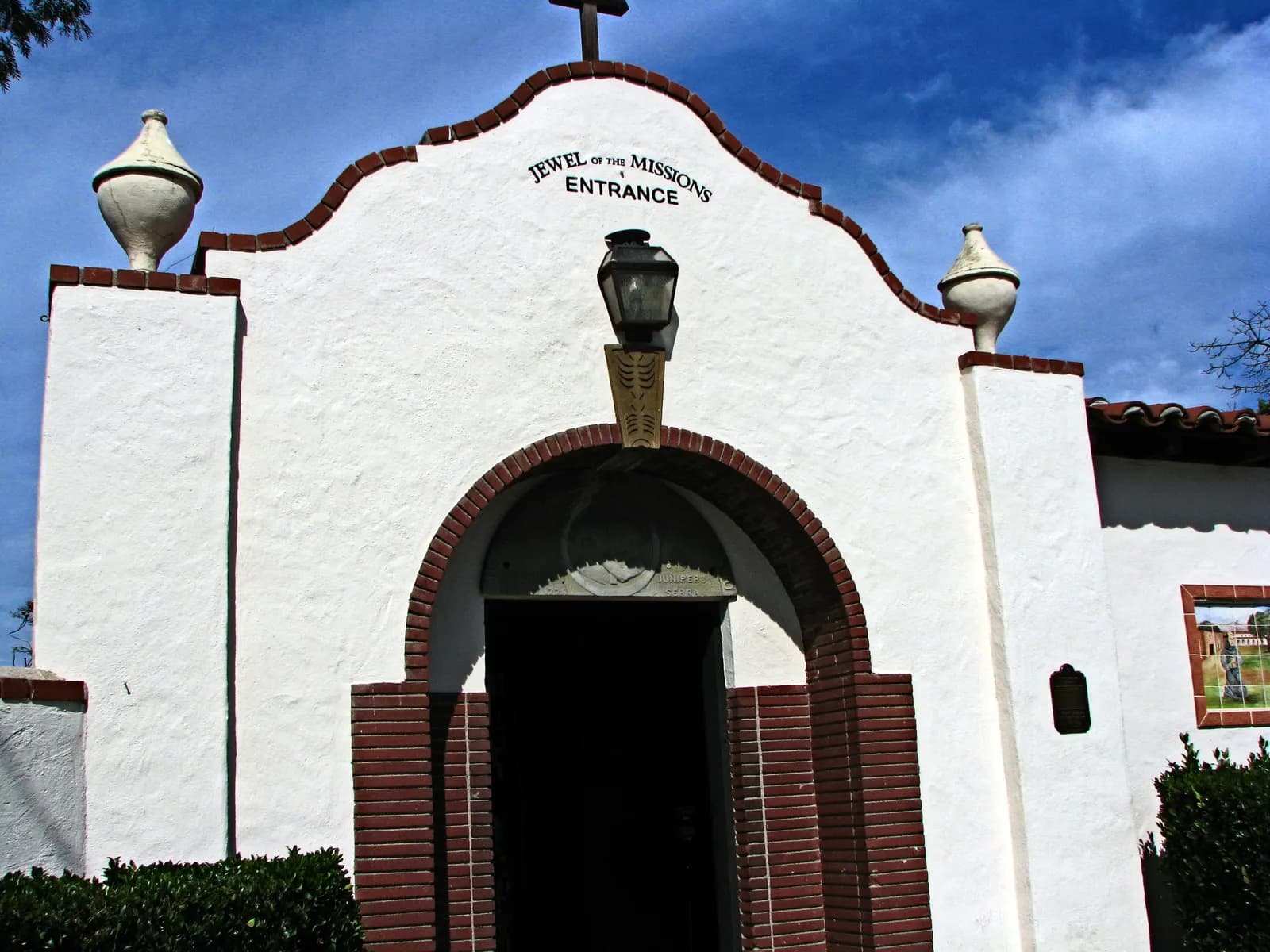 Entrance to Mission San Juan Capistrano