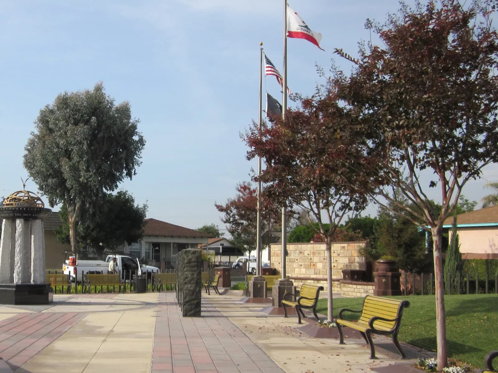 Veterans Memorial Park in Stanton
