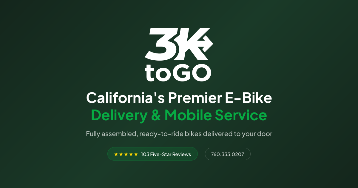 3Ktogo - eBike shop in Costa Mesa, CA